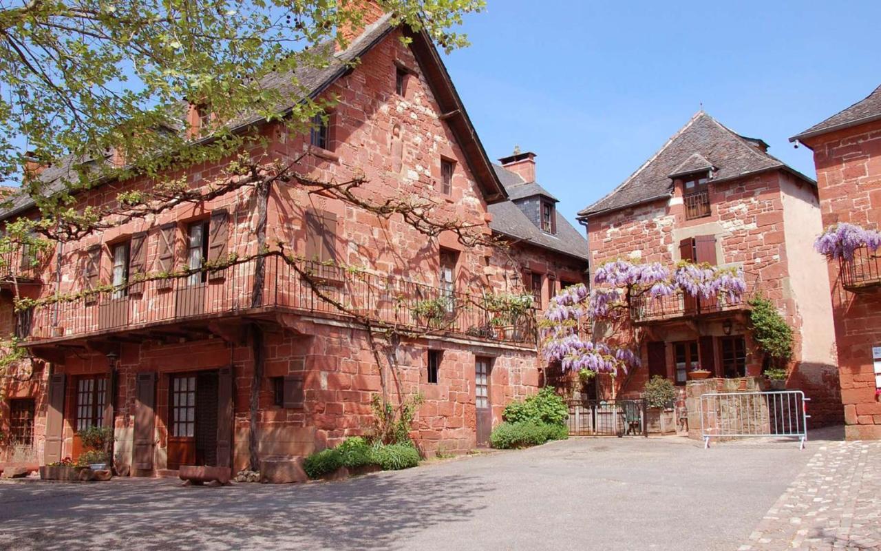 Maison Avec Patio Dans Le Centre Historique Villa Terrasson Eksteriør bilde